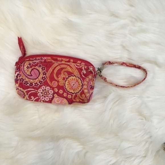 Vera Bradley zippered pouch with removable strap - Picture 6 of 8